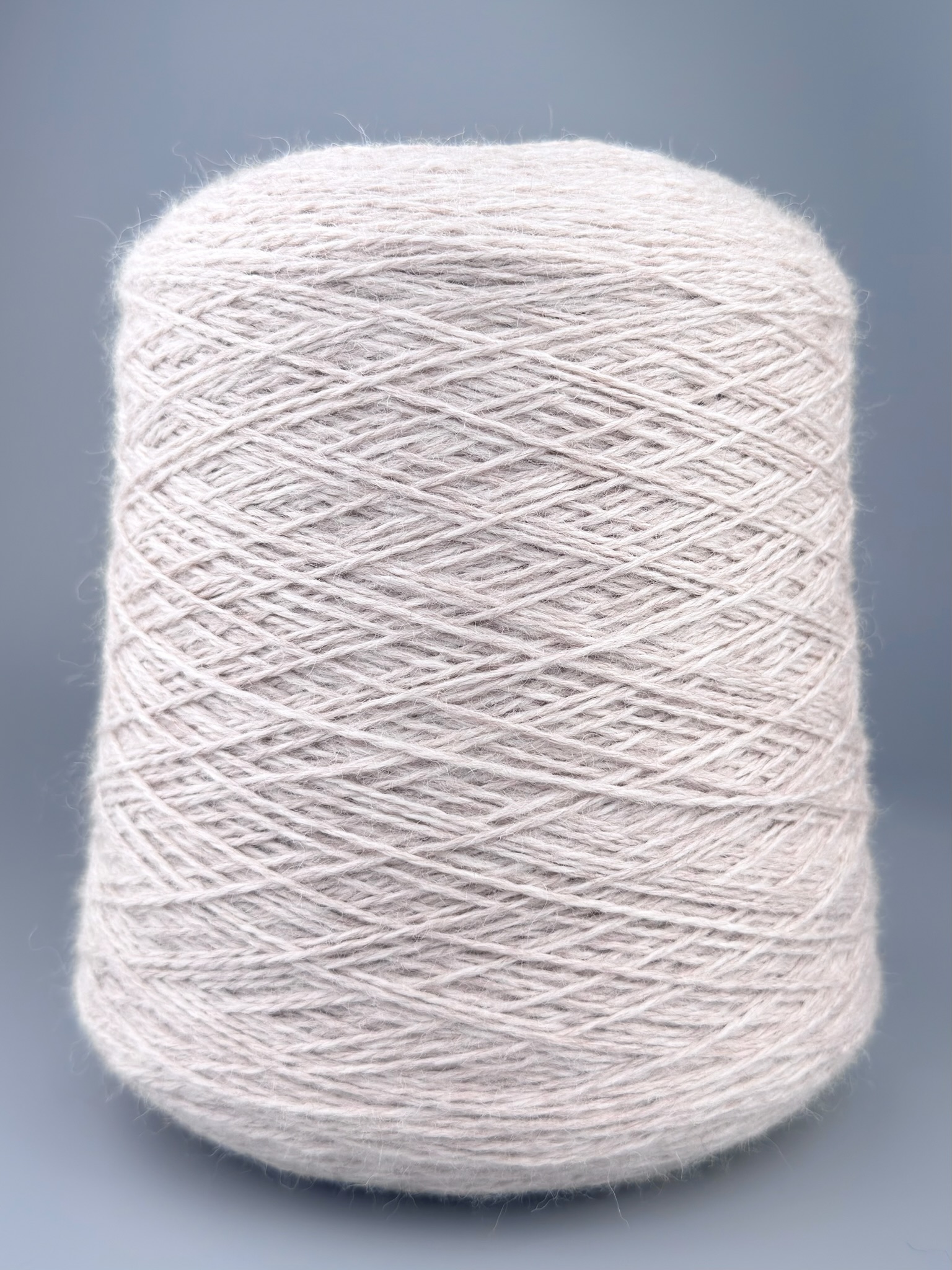 Di.Vè Norwaywool Nm 2/5 – Garn 100 % Wolle col. Helles Beige-Grau Mélange foto 2